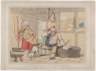 O Triunfo do Sentimento, 15 de janeiro de 1787., 15 de janeiro de 1787. de Thomas Rowlandson