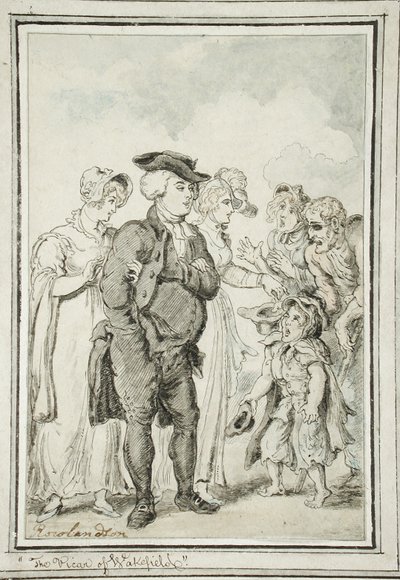 O Vigário de Wakefield de Thomas Rowlandson