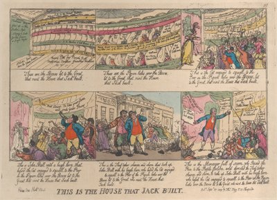 Esta é a Casa que Jack Construiu, 27 de setembro de 1809., 27 de setembro de 1809. de Thomas Rowlandson