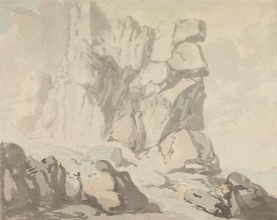 Castelo de Tintagel de Thomas Rowlandson