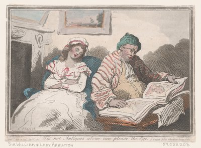 Não só as antiguidades podem agradar aos olhos, ou os gostos diferem, 20 de novembro de 1786., 20 de novembro de 1786. de Thomas Rowlandson