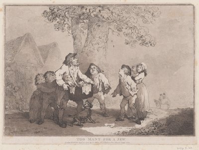 Muitos para um judeu, 20 de setembro de 1785., 20 de setembro de 1785. de Thomas Rowlandson