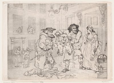 Tráfego, 1791., 1791. de Thomas Rowlandson