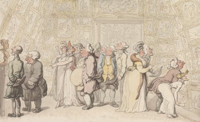 Exposição na Royal Academy de Thomas Rowlandson