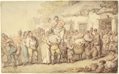Feira da aldeia de Thomas Rowlandson