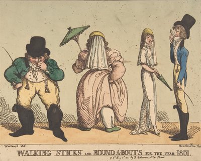 Bengalas e rodadas para o ano de 1801, 8 de maio de 1801., 8 de maio de 1801. de Thomas Rowlandson