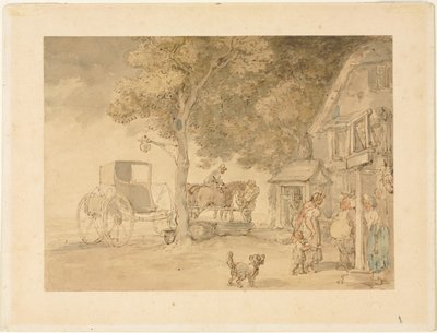 Cavalos de Água de Thomas Rowlandson