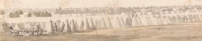 Um acampamento na Flandres de Thomas Sandby