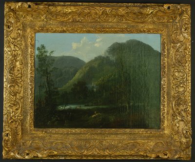 Rydal Hall, c.1790 óleo sobre tela de Thomas Sautelle Roberts
