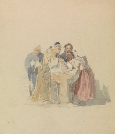 Um baptizado de Thomas Shotter Boys