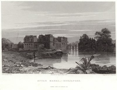 Assar Mahal em Beejapore de Thomas Shotter Boys