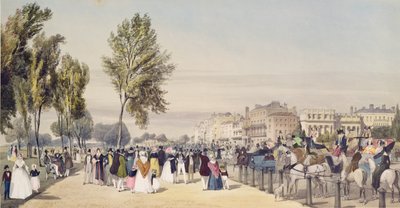 Hyde Park: perto de Grosvenor Gate de Thomas Shotter Boys