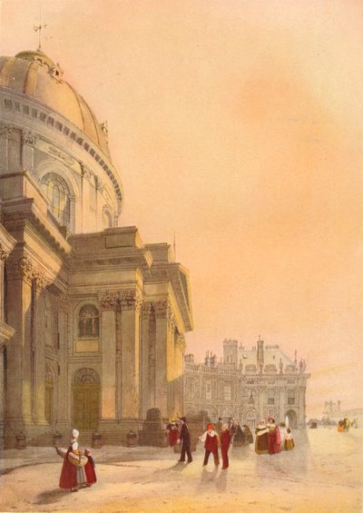 La Chapelle de lInstitute, Paris, 1839 de Thomas Shotter Boys