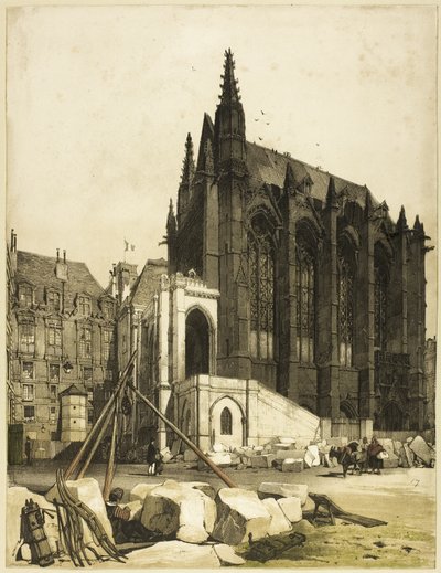 A Sainte Chapelle, Paris de Thomas Shotter Boys