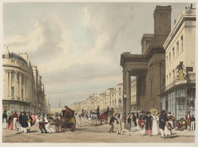 Londres como ela é: Regent Street, olhando para o Quadrante de Thomas Shotter Boys