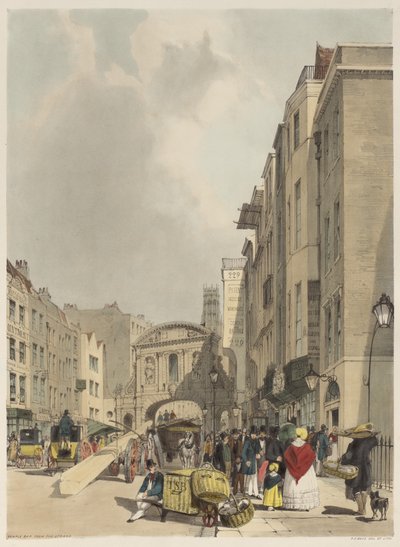 Londres como ela é: Temple Bar, da Strand de Thomas Shotter Boys