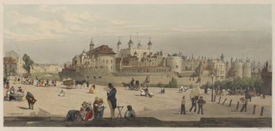 Londres como é: a torre e a hortelã, de Great Tower Hill de Thomas Shotter Boys