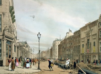 Piccadilly da esquina da Old Bond Street, de 