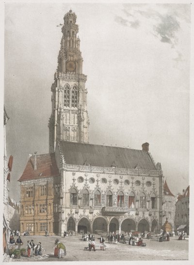 Arquitetura pitoresca em Paris, Ghent, Antuérpia, Rouen: L