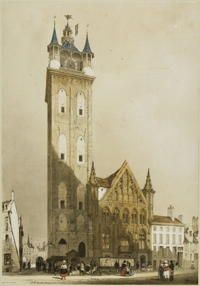 Arquitetura pitoresca em Paris, Ghent, Antuérpia, Touen, etc. de Thomas Shotter Boys