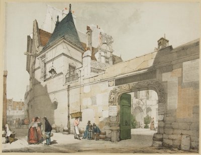 Arquitetura pitoresca em Paris, Ghent, Antuérpia, Touen, etc. de Thomas Shotter Boys