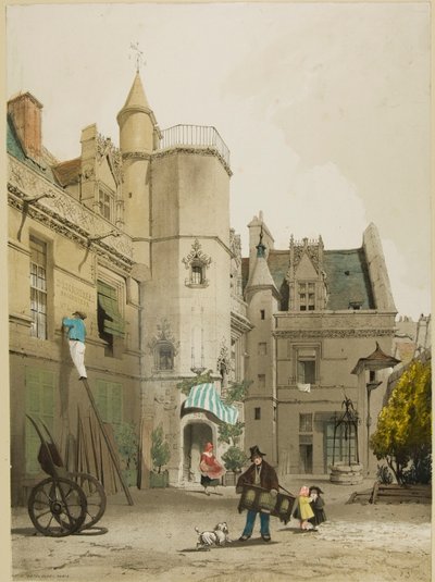Arquitetura pitoresca em Paris, Ghent, Antuérpia, Touen, etc. de Thomas Shotter Boys