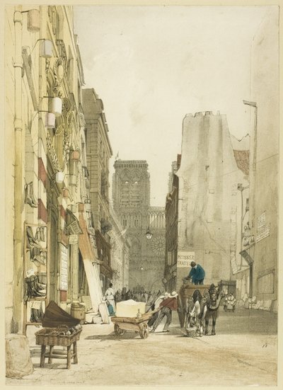 Rua Notre-Dame, Paris de Thomas Shotter Boys