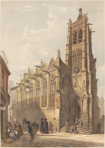 St Séverin, Paris de Thomas Shotter Boys