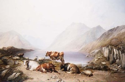 Uma Parada no Condutor, Loch Etive de Thomas Sidney Cooper