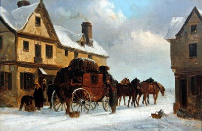 Descarga do palco (óleo sobre tela) de Thomas Smythe