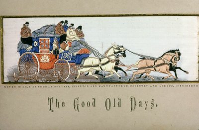"Os Bons Velhos Dias" (Royal Mail Coach)" de Thomas Stevens