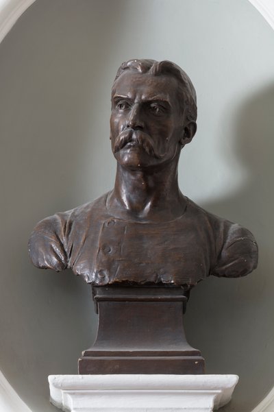 Busto de Sir Mervyn Macartney, c.1899 (bronze) de Thomas Stirling Lee