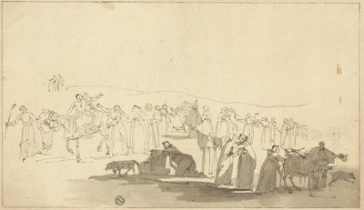 Peregrinos de Cantuária de Thomas Stothard