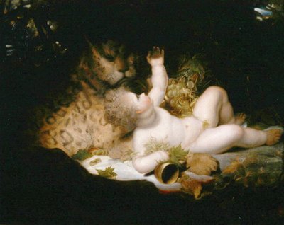 Cupido em Guarda de Thomas Stothard
