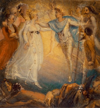 Oberon e Titania de "A Midsummer Night