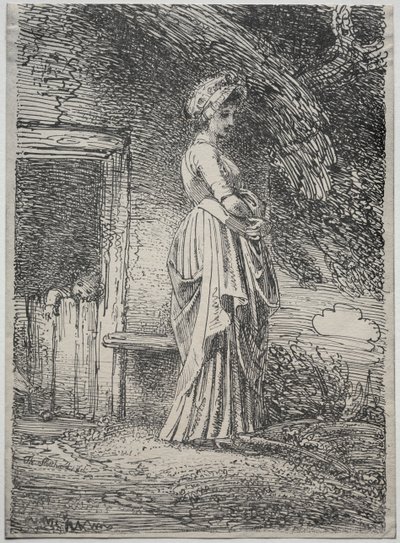 Espécimes de Poliautografia: A Maçã Perdida, 1803. de Thomas Stothard