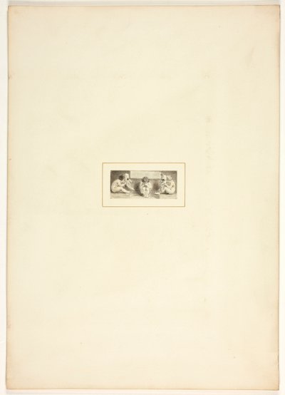 Estudo para uma prancha de A tarefa de Thomas Stothard
