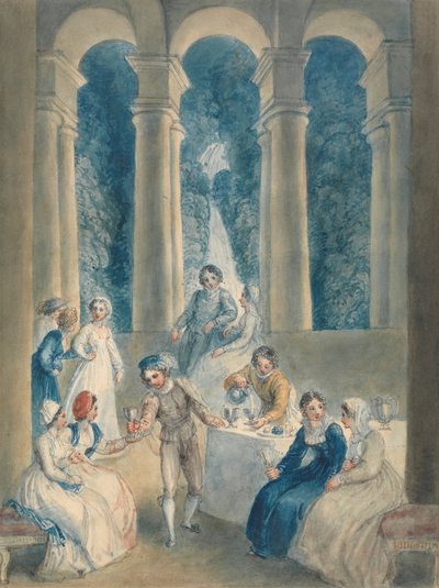 O décimo dia do Decameron de Thomas Stothard