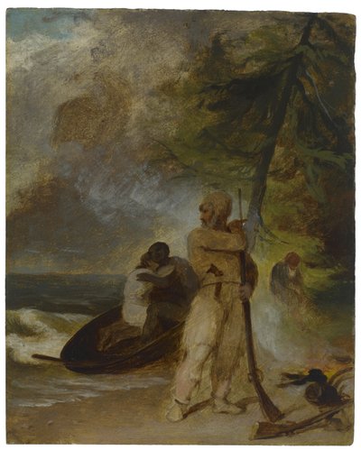 Sextas-feiras Pai resgatado, c.1856 de Thomas Sully