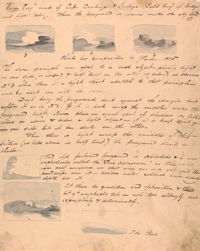 Dicas de Composição por Varley - 1805 de Thomas Sully