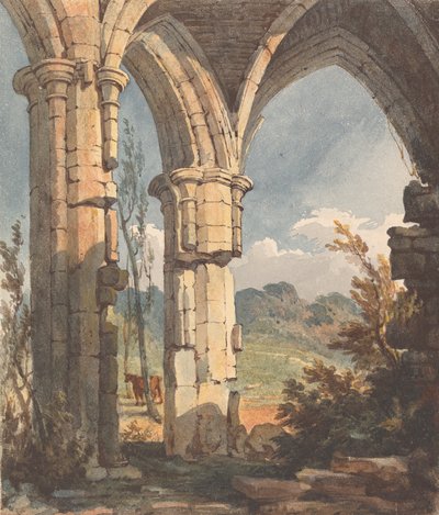 Olhar da Paisagem Através de Arco Arco Arruinado de Thomas Sully