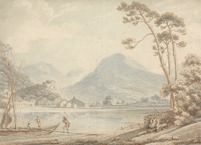 Paisagem em Ambleside de Thomas Sunderland