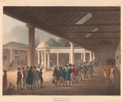 Repositório de Cavalos de Tattersall de Thomas Sunderland