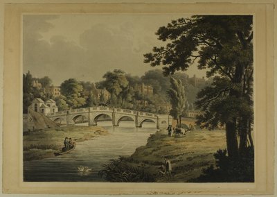 Vista de Richmond da ponte de Thomas Sutherland