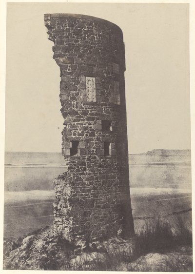 Torre atingida por um raio, Baía de Saint-Ouen de Thomas Sutton