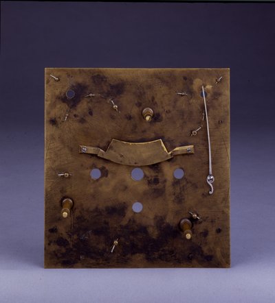 Detalhe de um relógio em miniatura impressionante, no. 222, c.1695 de Thomas Tompion