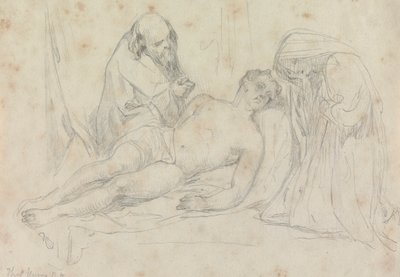 A Morte de - definido por William Etty R.A. de Thomas Uwins