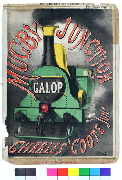 Mugby Junction Galop, c1880 (cromolitografia sobre papel) de Thomas Wales Lee