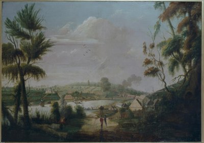 Vista da Baía de Sydney de Thomas Watling