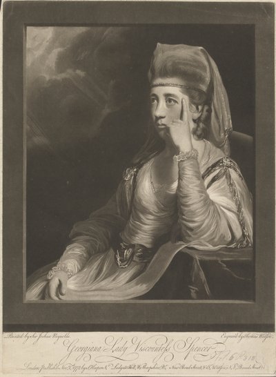 Margaret Georgiana Spencer (née Poyntz), Condessa Spencer de Thomas Watson